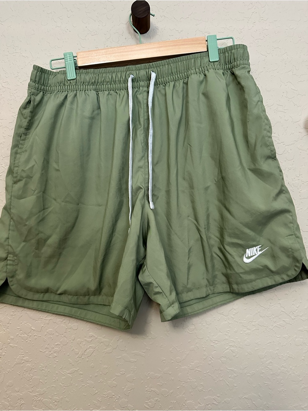 Nike Men’s Olive Green swim Shorts